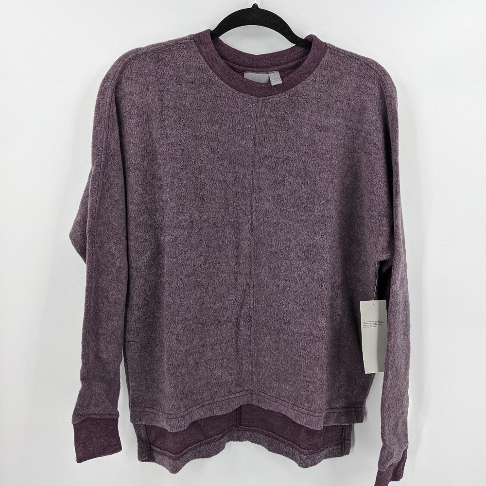 ZELLA Oversized Cozy Fuzzy Sweatshirt